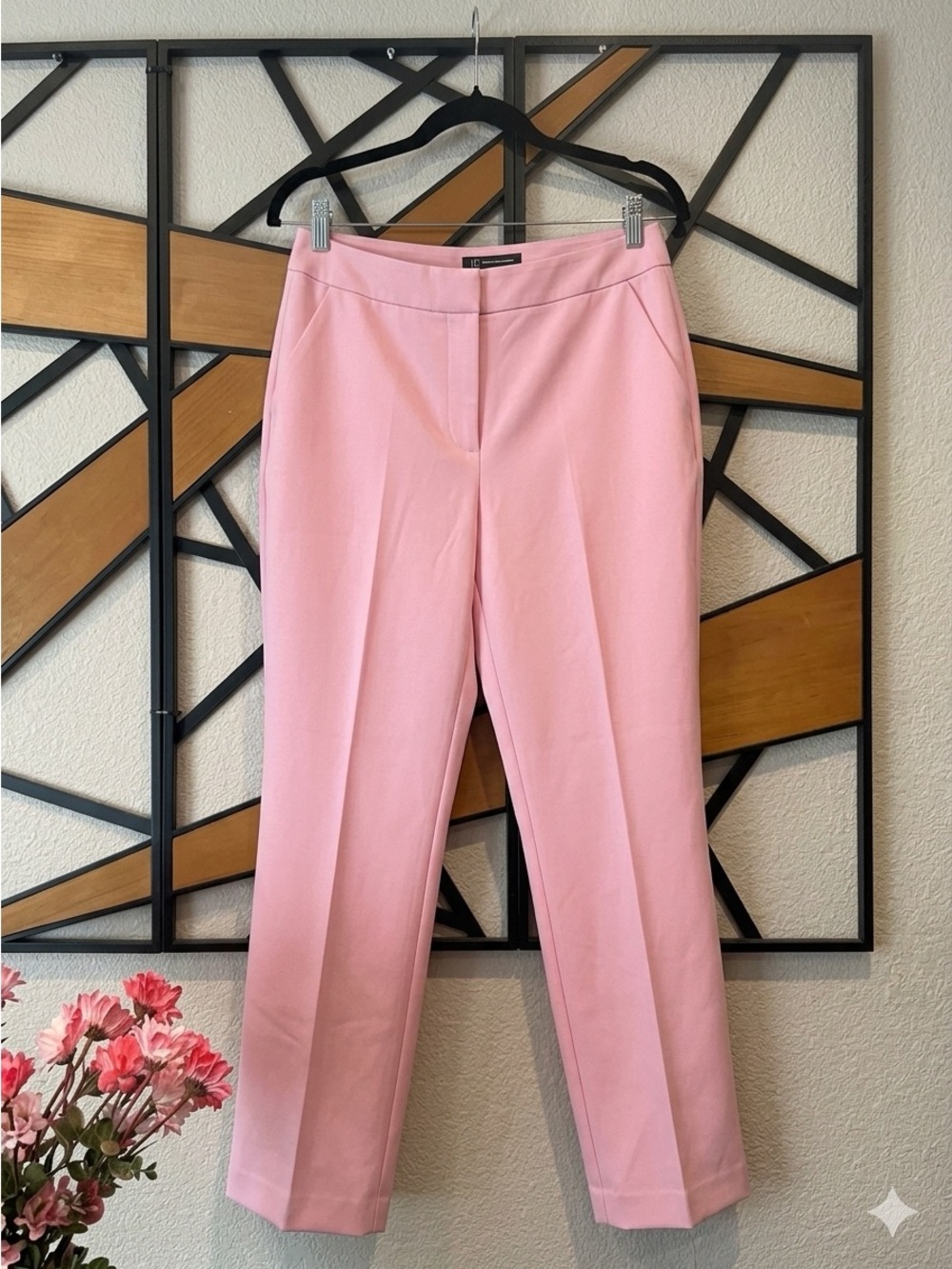 INC Concepts Pink Tailored Ankle Pants
